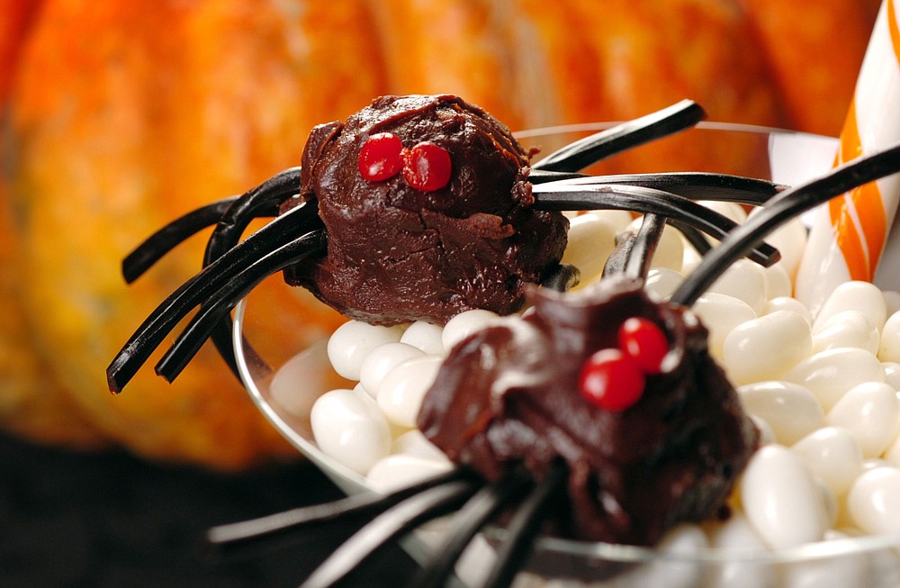 MARK DuFRENE/Contra Costa Times
Spider Truffles can make a delicious addition to your Halloween celebration.