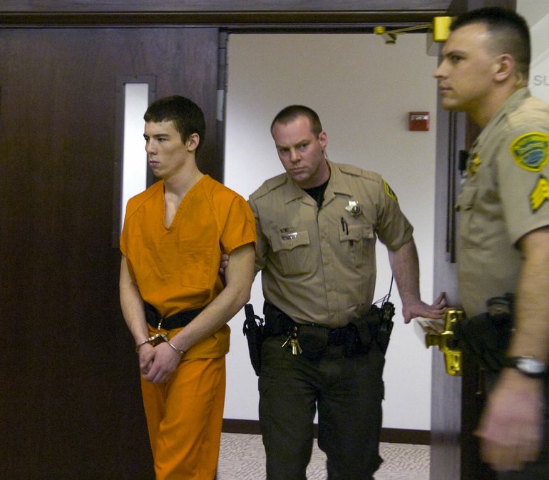 Zachary Kaufman/The Columbian files
Daniel P. Marter, 22, is shown at a court appearance in December 2007. He pleaded guilty Wednesday to first-degree murder in the fatal beating of his grandmother, Maurine E. O'Neal.