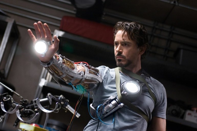 Marvel Entertainment
Robert Downey Jr. stars as billionaire industrialist Tony Stark in &quot;Iron Man&quot; and its sequel &quot;Iron Man 2,&quot; set for release in 2010.