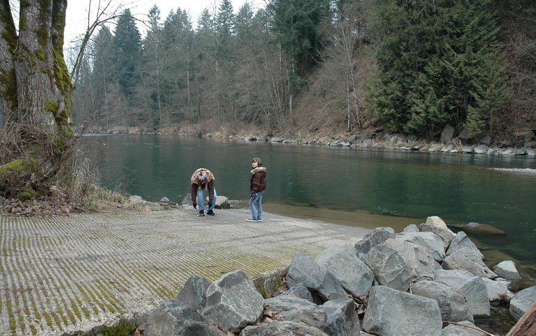 The county's Daybreak boat launch on the East Fork of the Lewis River will remain open to vehicles this winter thanks to donated funds and labor from fishing and conservation groups.