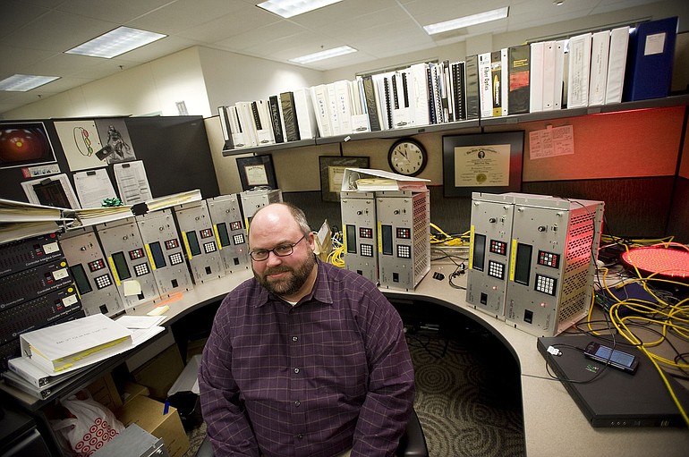 Rob Klug's boss calls him Clark County's &quot;traffic signal maestro who is making all these devices sing in tune.&quot; His office is the nerve center of the county's traffic signal operations.