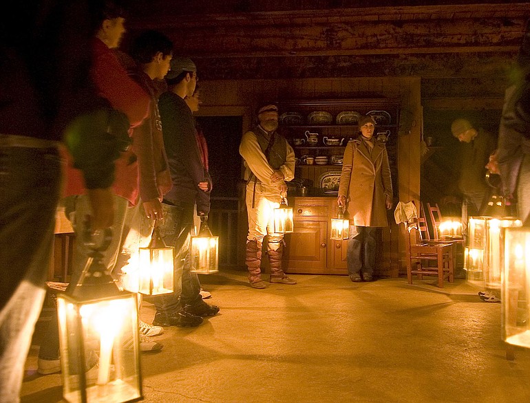 Lantern tours at Fort Vancouver give visitors the chance to learn more about the fort.