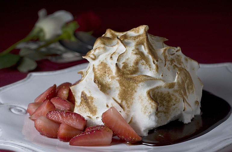 A Mocha Baked Alaska for Valentine's Day can be the dessert to make together, as well as enjoy together.