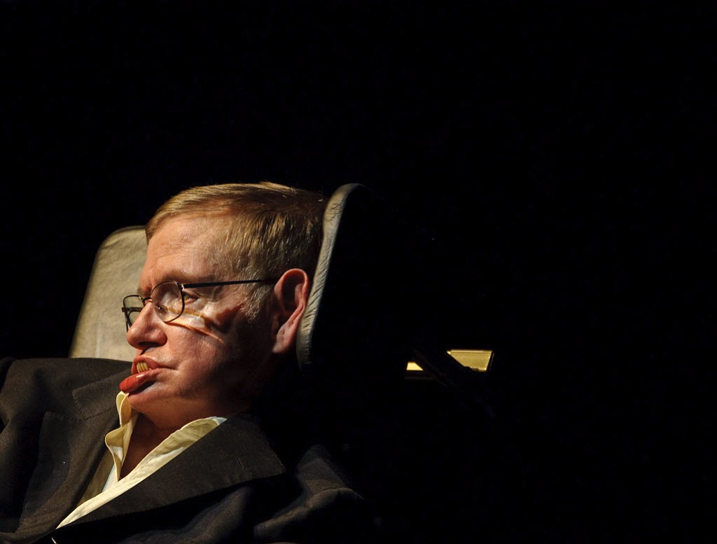 Associated Press files
Stephen Hawking says he is still fond of his old technology and chooses not to change his robotic-sounding voice.
