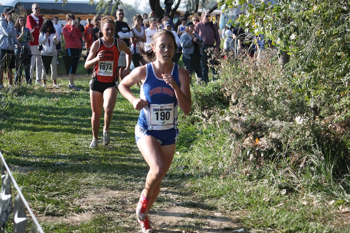 Shannon Porter during her 2009 cross country season at Boise State University.