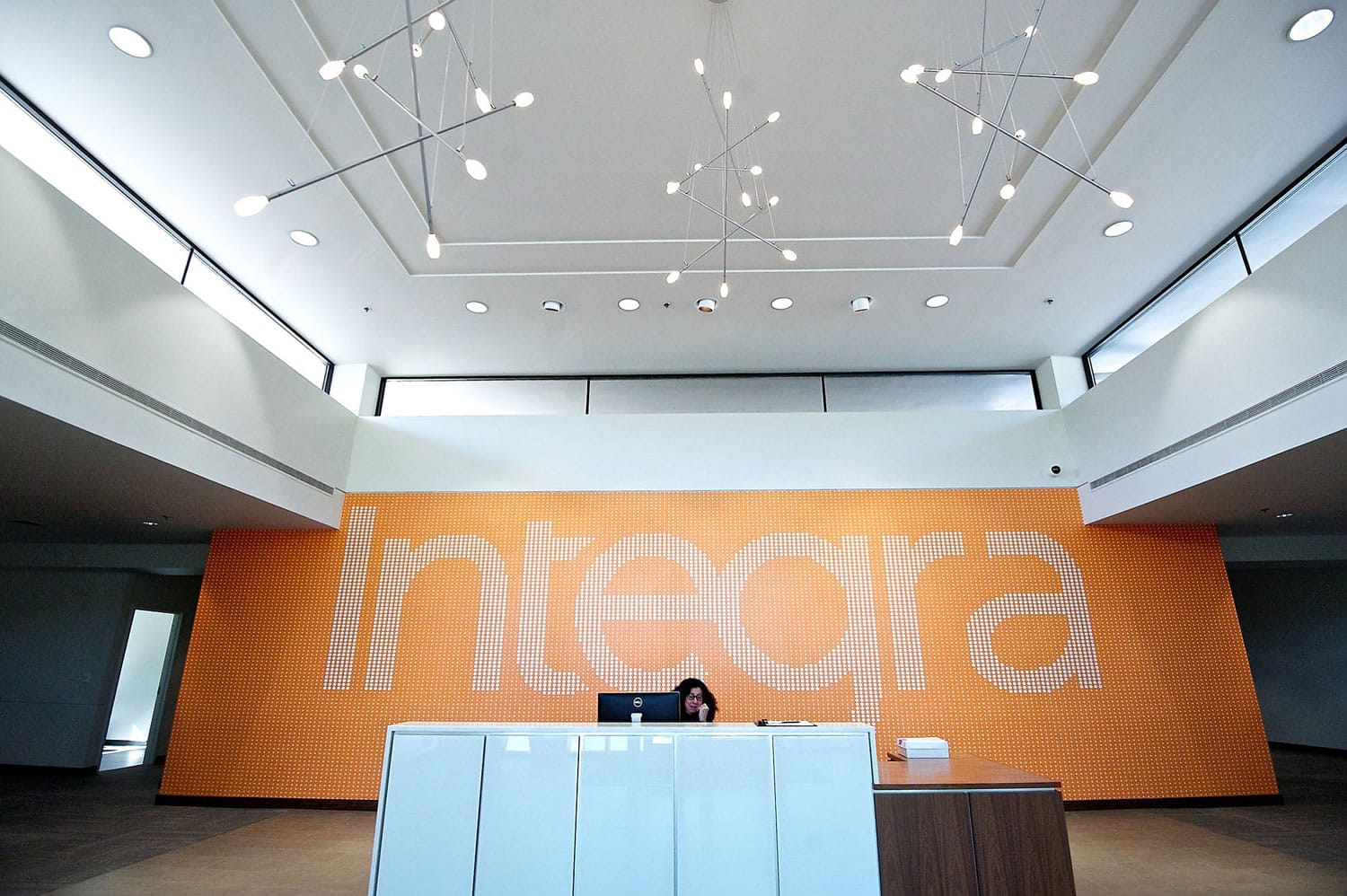 The interior of the Integra offices at its new corporate headquarters in east Vancouver.