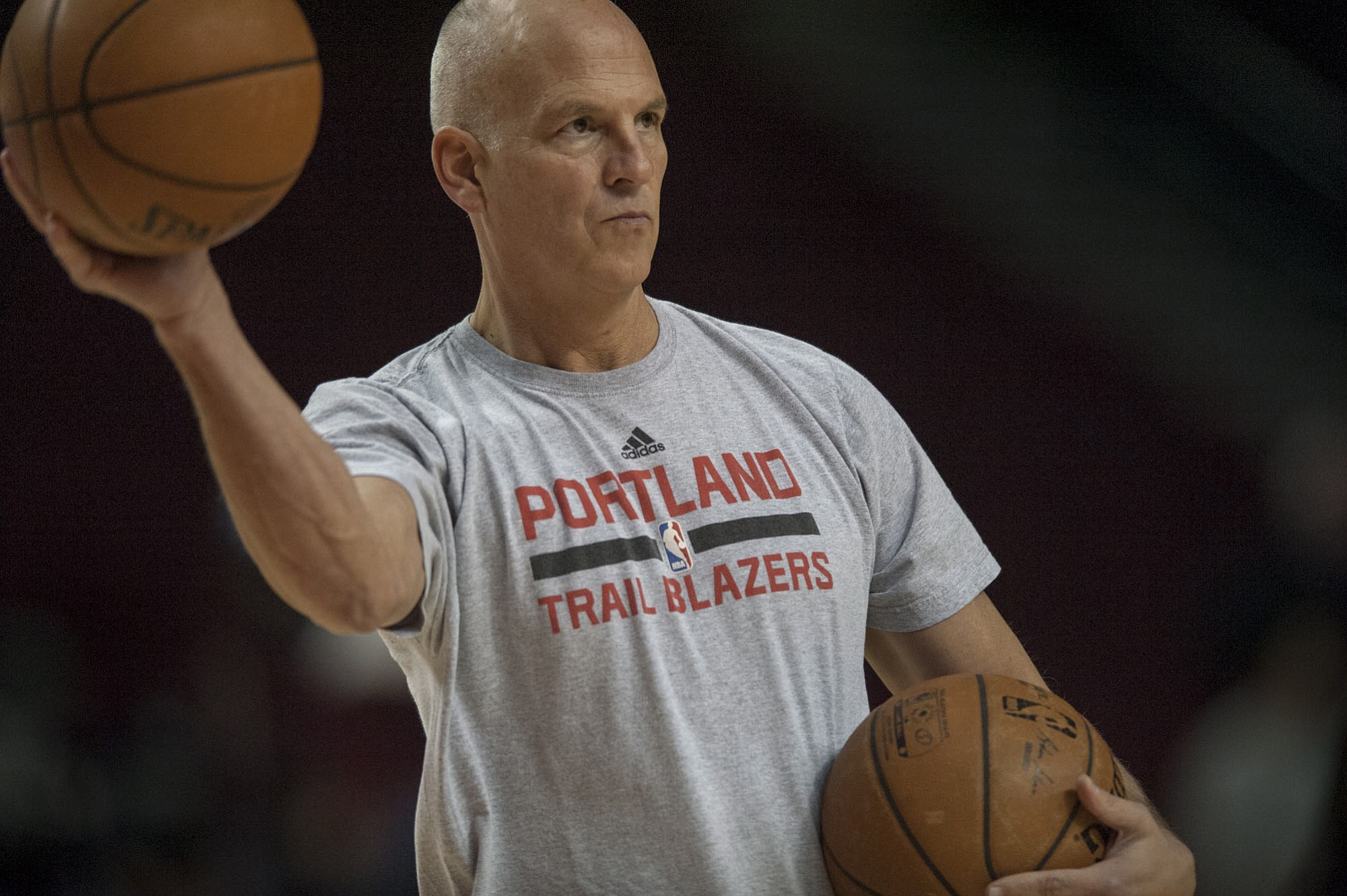 Portland Trail Blazers assistant coach Jay Triano is also the head coach for the Canadian national team.