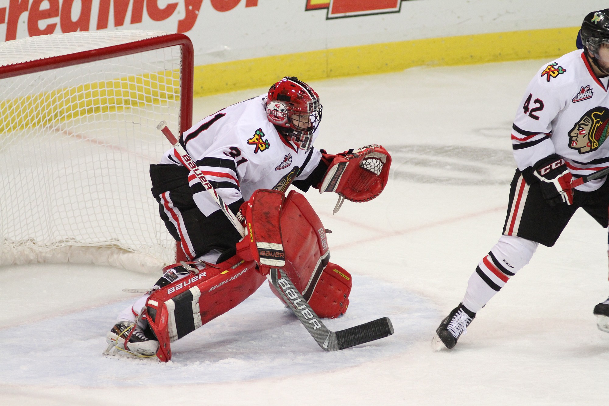 Portland Winterhawks goalie Adin Hill has stopped 92.8 percent of the shots he's faced this season.