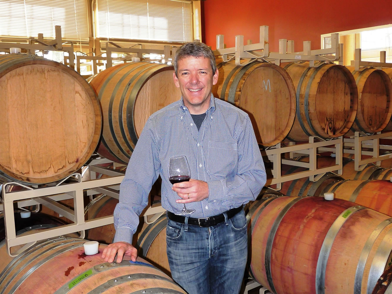 Viki Eierdam
Winemaker David Smith blended his interest in chemistry, biology and wine to create a second career at Burnt Bridge Cellars in downtown Vancouver.
