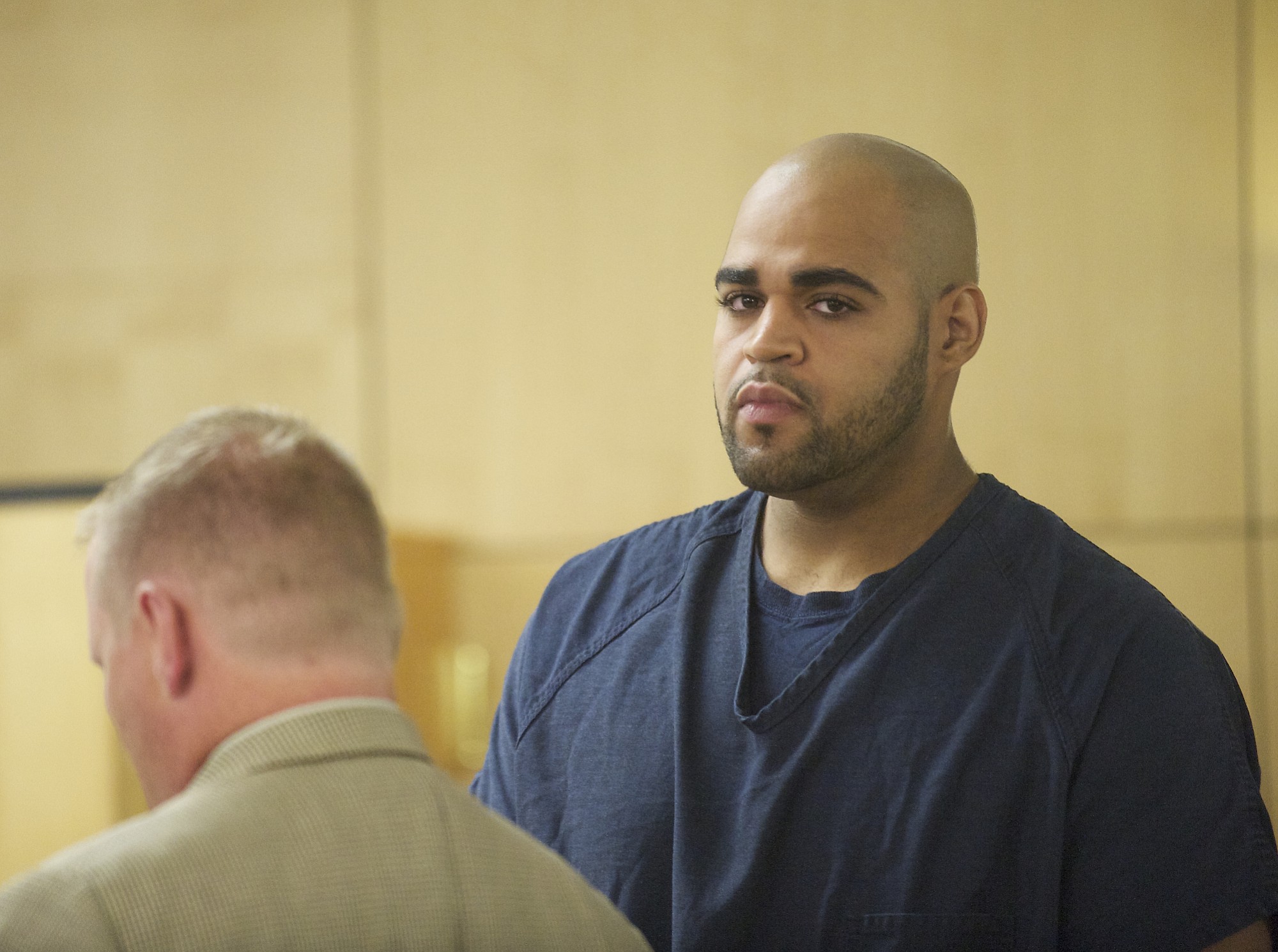 Columbian files
Antonio E. Cellestine pleads guilty in Clark County Superior Court on Aug. 7, 2013, to taking a vehicle without permission and eluding police. Cellestine went to prison for the hit-and-run death of Hudson's Bay High School teacher Gordon Patterson in 2009.