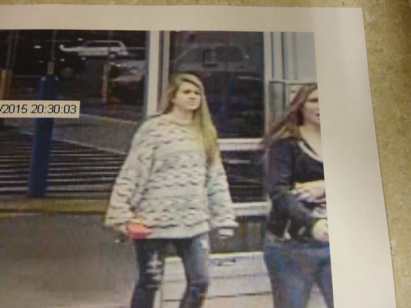 Battle Ground police believe these people were accomplices in a theft from Wal-Mart on Friday.