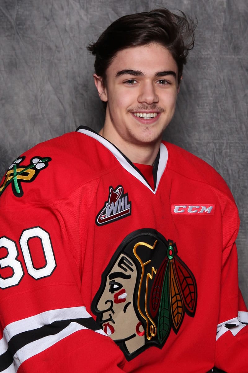 Evan Johnson, goalie (2014-15 season)