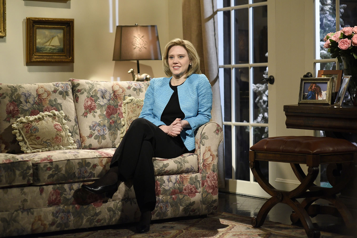 Kate McKinnon as Hillary Rodham Clinton during the March 7 episode of &quot;Saturday Night Live.&quot;