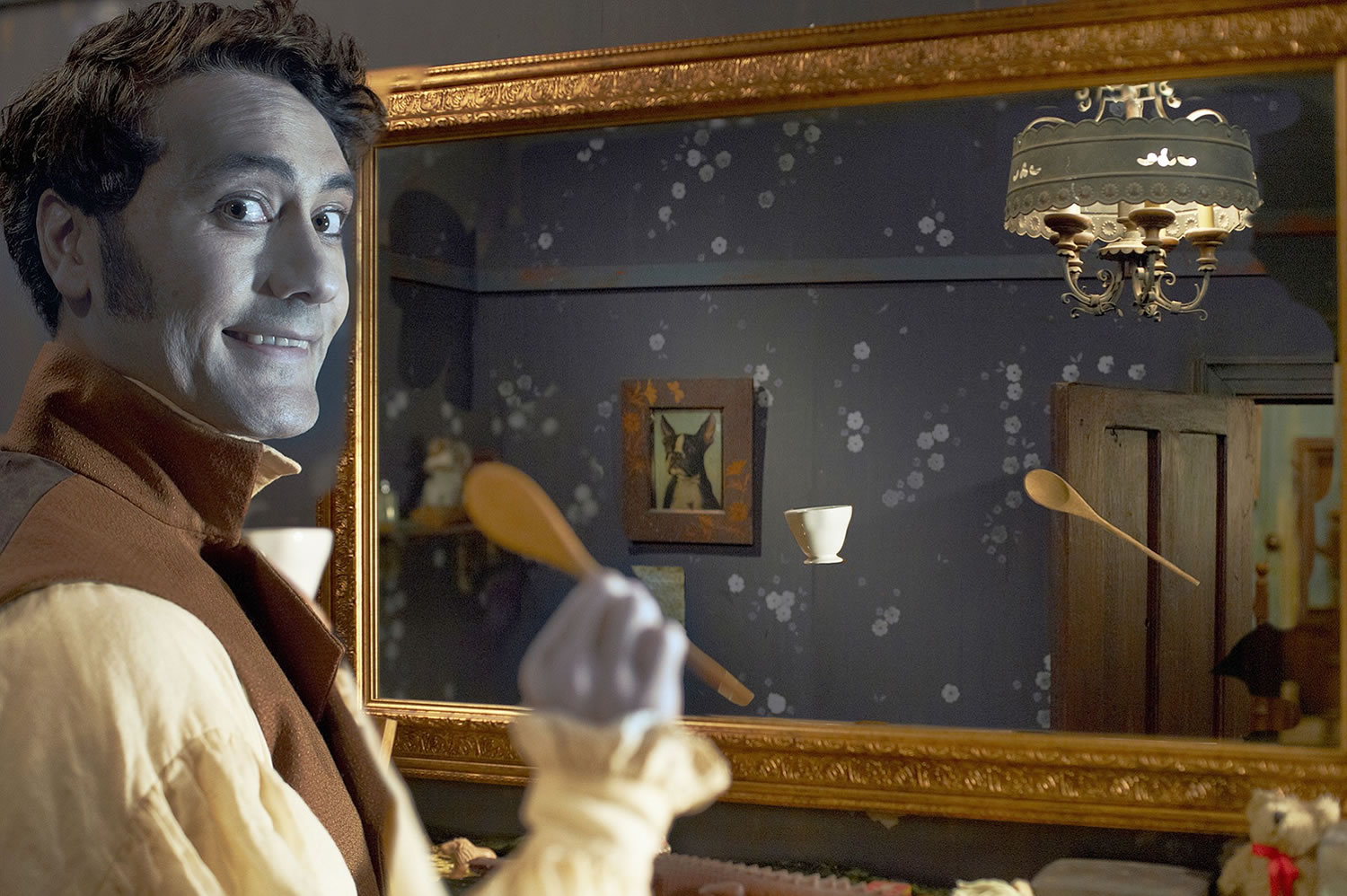 Unison Films
Taika Waititi plays a vampire in the New Zealand horror mockumentary &quot;What We Do in the Shadows.&quot;