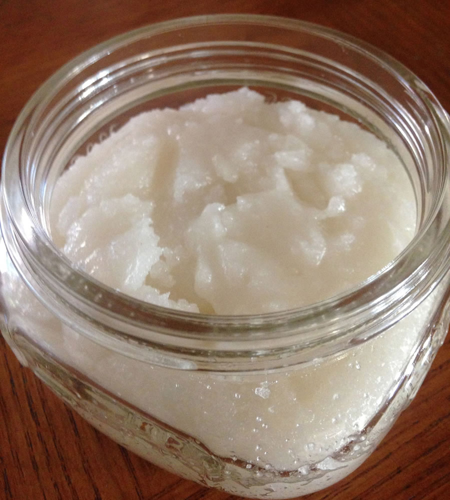 Make a quick and easy homemade sugar scrub to use on your hands, body and face -- and most definitely, feet.