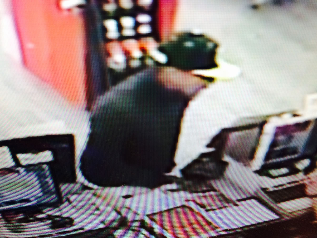 Vancouver police are looking for this suspect, who allegedly robbed a video game store.