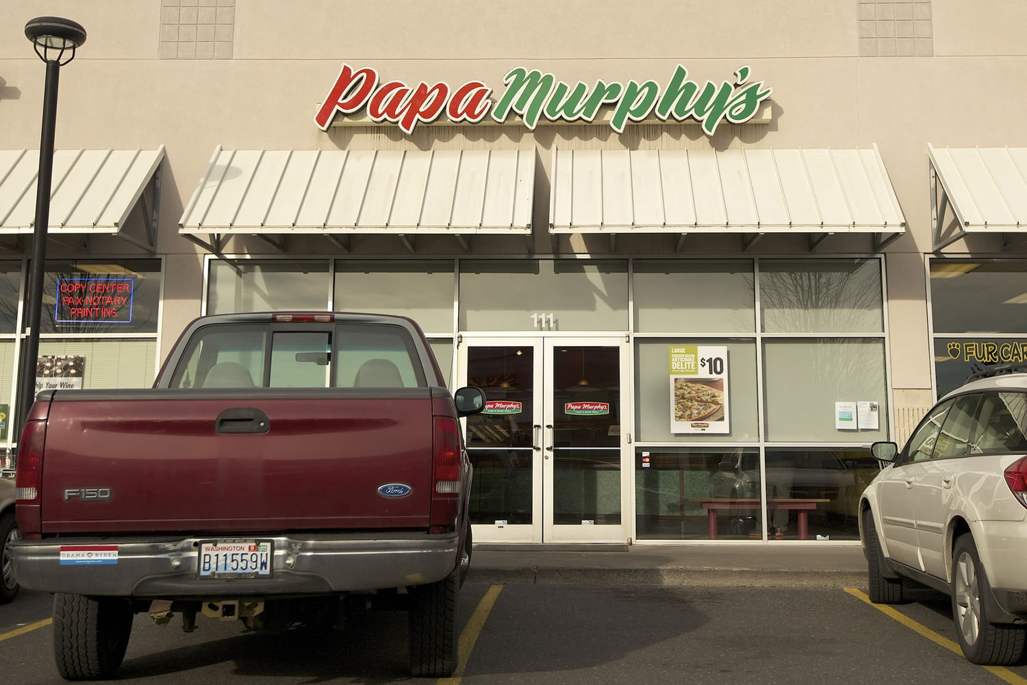 Papa Murphy's business front located in Salmon Creek in Vancouver.