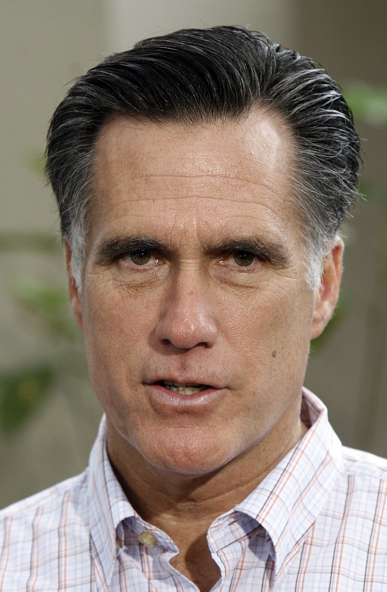 Mitt Romney is speaking Saturday as part of business meeting.