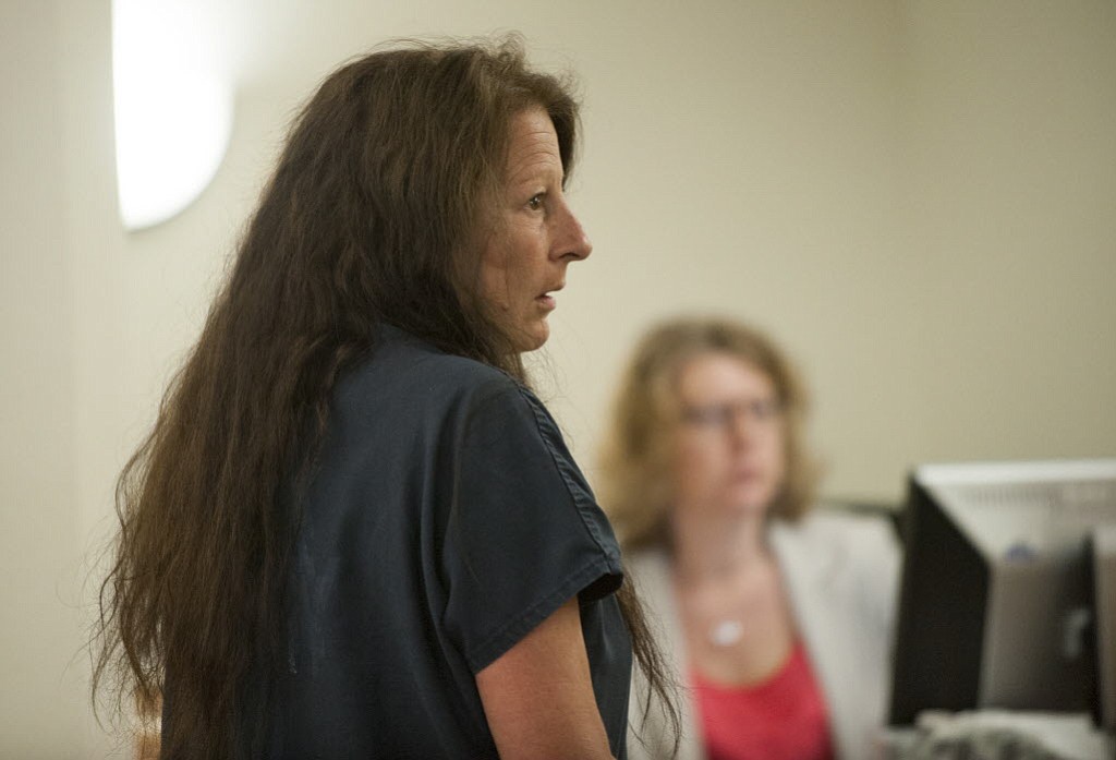 Shari L. Brown makes a first appearance April 20 in Clark County Superior Court.