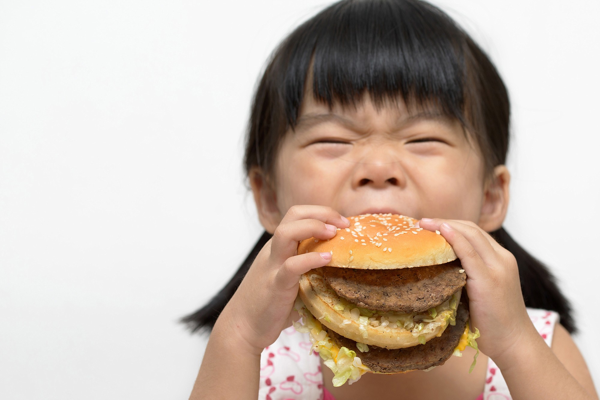 A new study suggests that adult diseases can strike children because of poor diet and obesity.