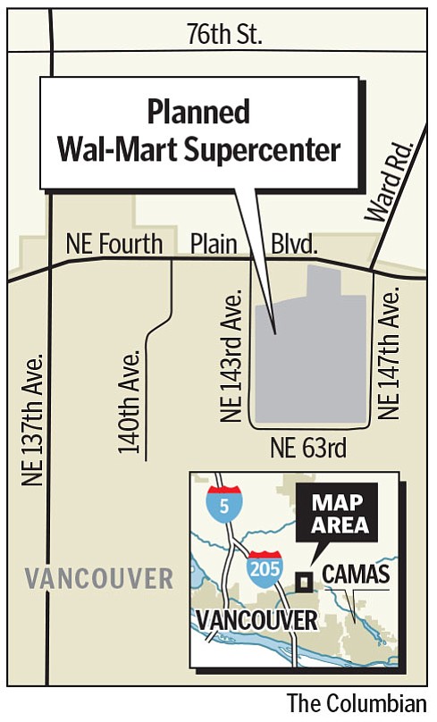 Proposed Wal-Mart Supercenter in Orchards