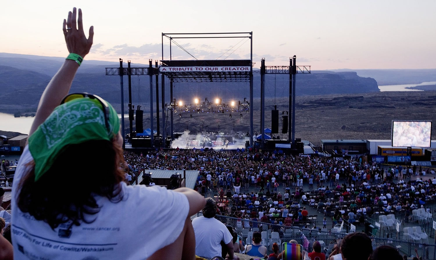 The company that runs Gorge Amphitheater near Quincy, Life Nation, wants to add more camping space, restaurants and cabins.