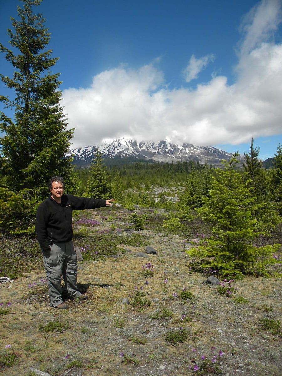 Volcanic Monument scientist Peter Frenzen worked to get permits issued for a magma research experiment that involves 23 detonations and the placement of 3,500 seismic sensors around Mount St.