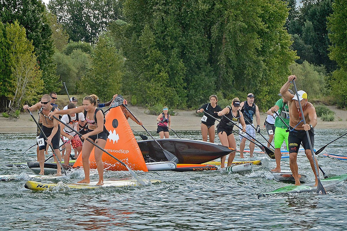 Stand up paddleboarders from around the world will return to Washougal for the second Salmon Classic Sunday, Aug. 30, in the Columbia River off Cottonwood Beach at Capt.