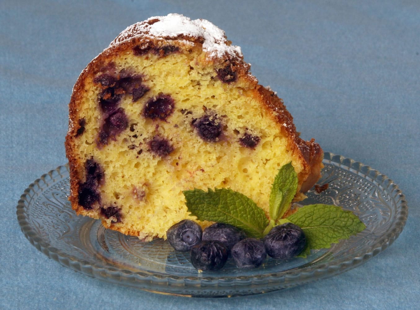 Lemon Blueberry Bundt cake makes a tasty, light treat that's great for the summer months.