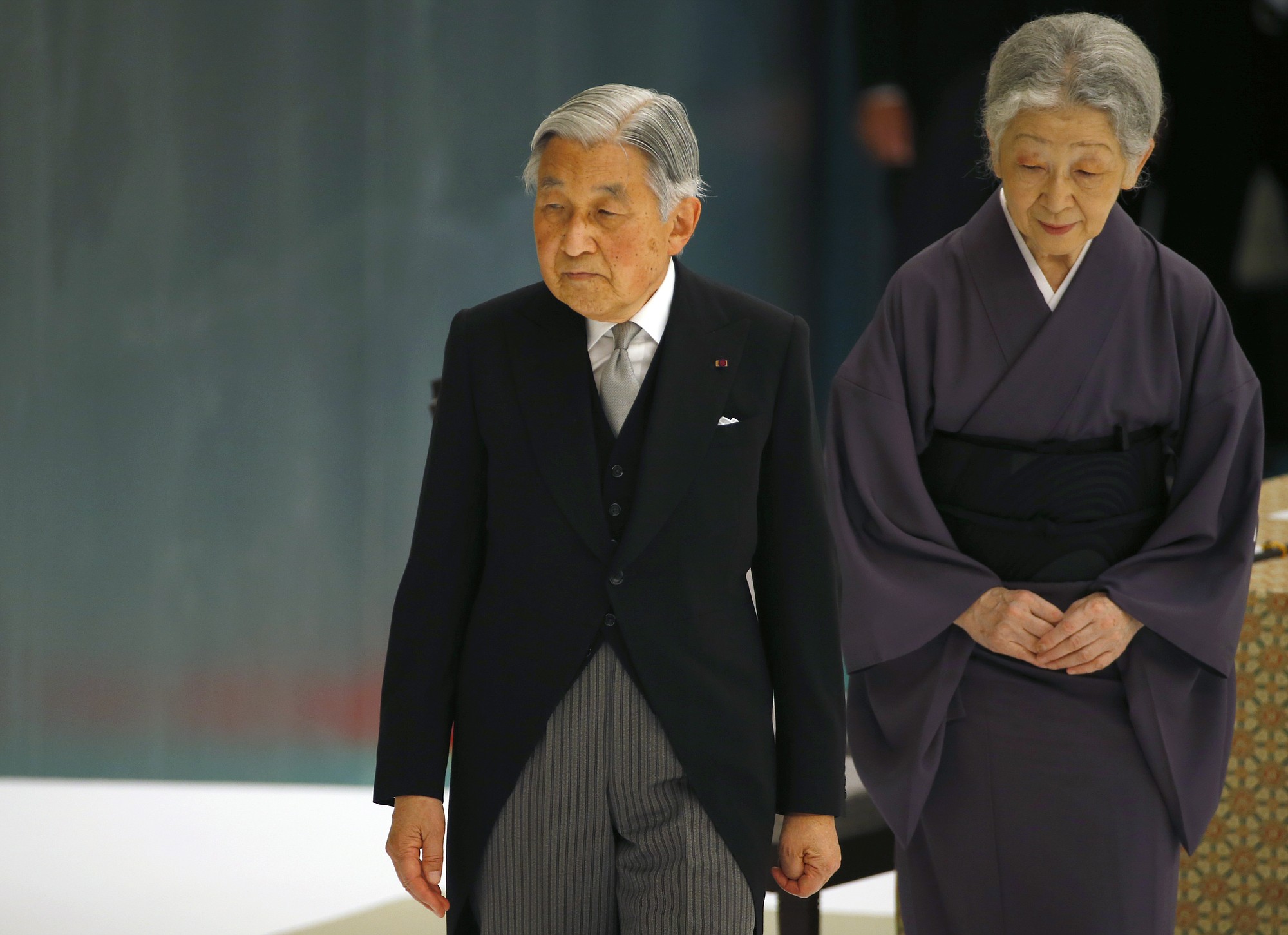 Emperor Akihito changed the word 'sorrow' to 'remorse' in his annual speech on the anniversary of Japan's surrender during World War II.
