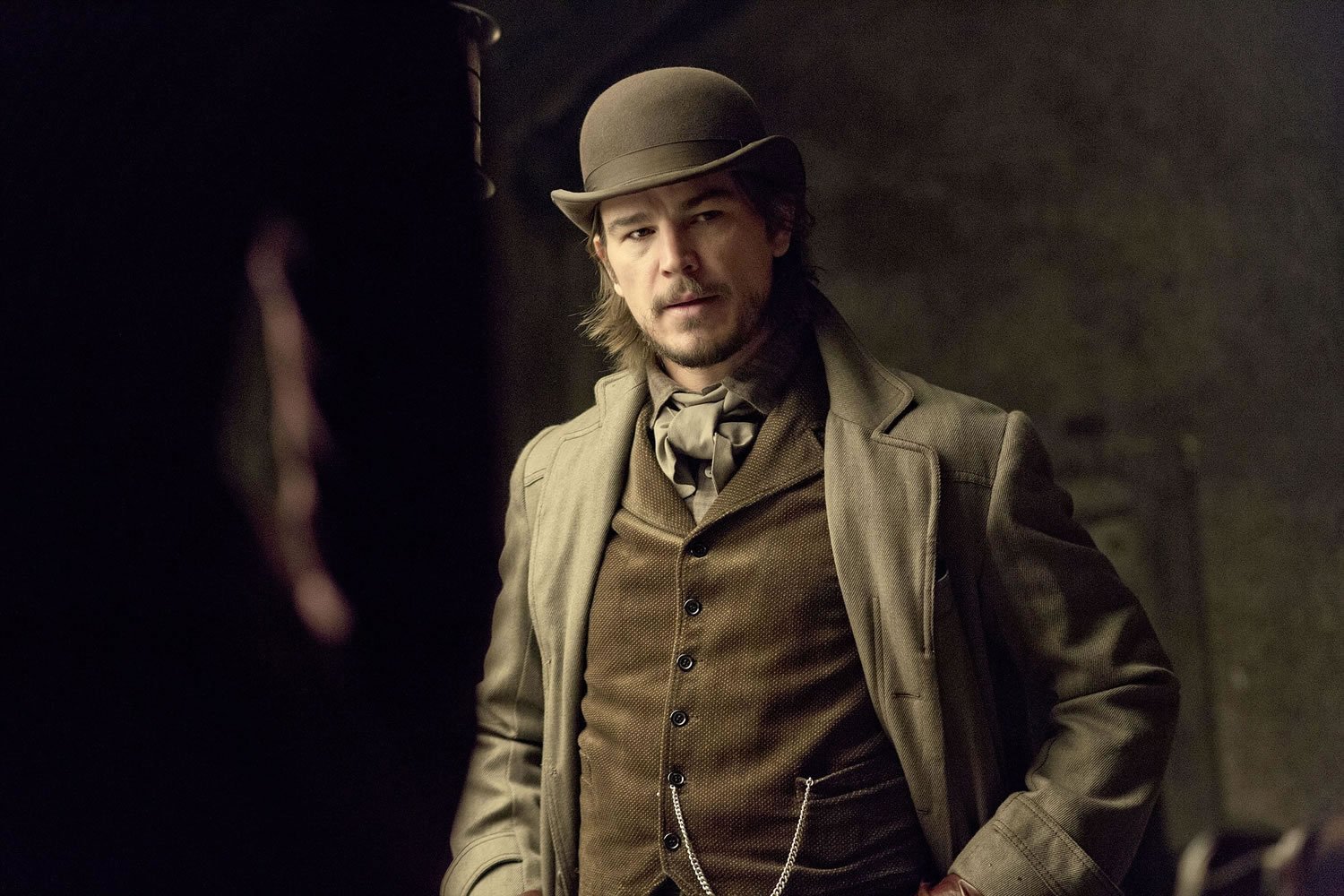 Showtime files
Josh Hartnett plays troubled American gun-for-hire Ethan Chandler, who is ensnared by Victorian London's dark side in the horror-drama-psychological study &quot;Penny Dreadful.&quot;