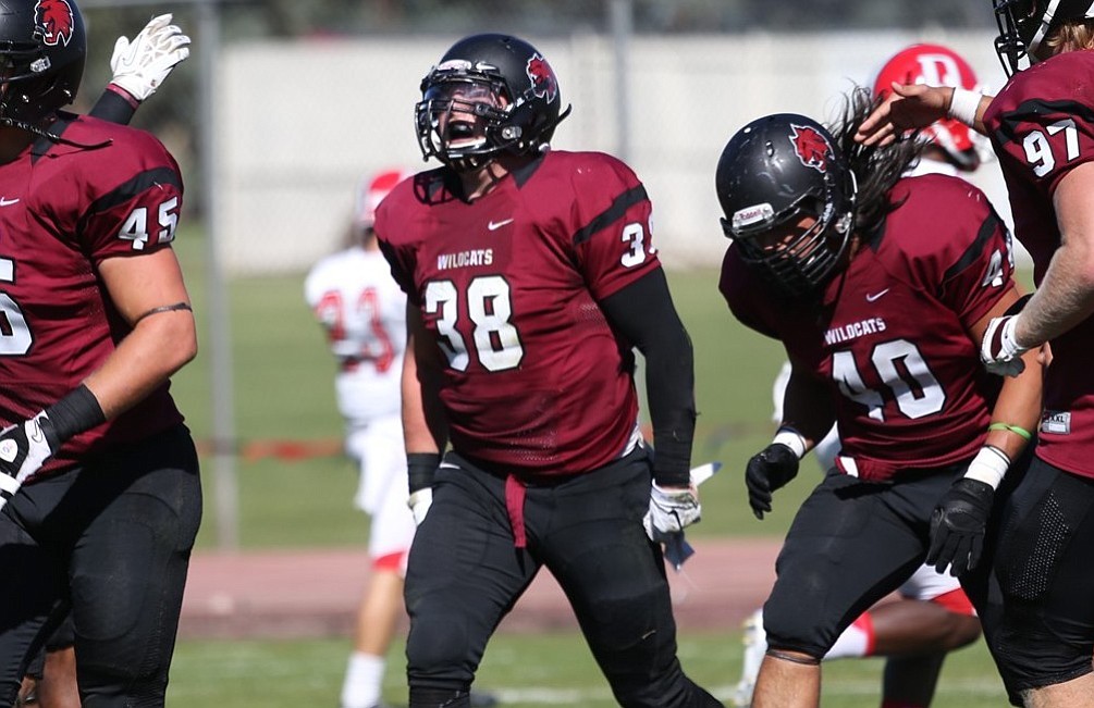 Redshirt freshman linebacker Kevin Haynes (38) leads Central Washington with 66 tackles through seven games.