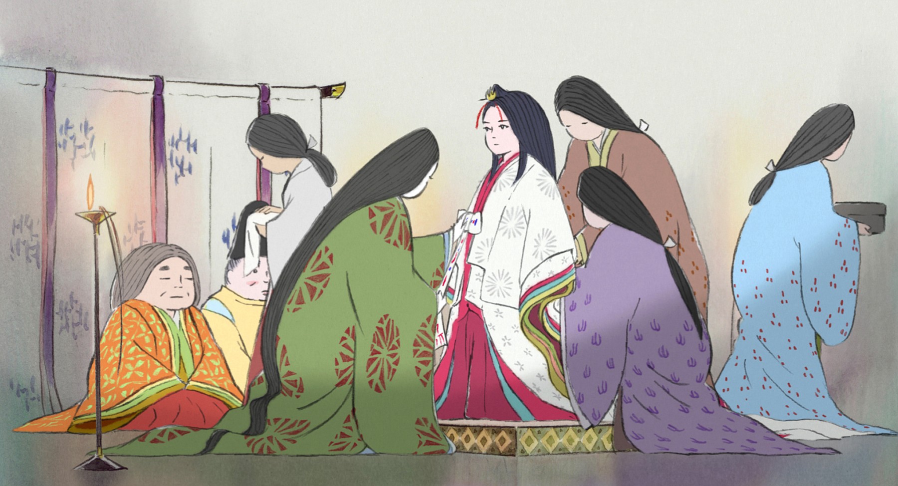 Chloe Grace Moretz gives voice to the title character in the dubbed version of the animated &quot;The Tale of Princess Kaguya.&quot;
