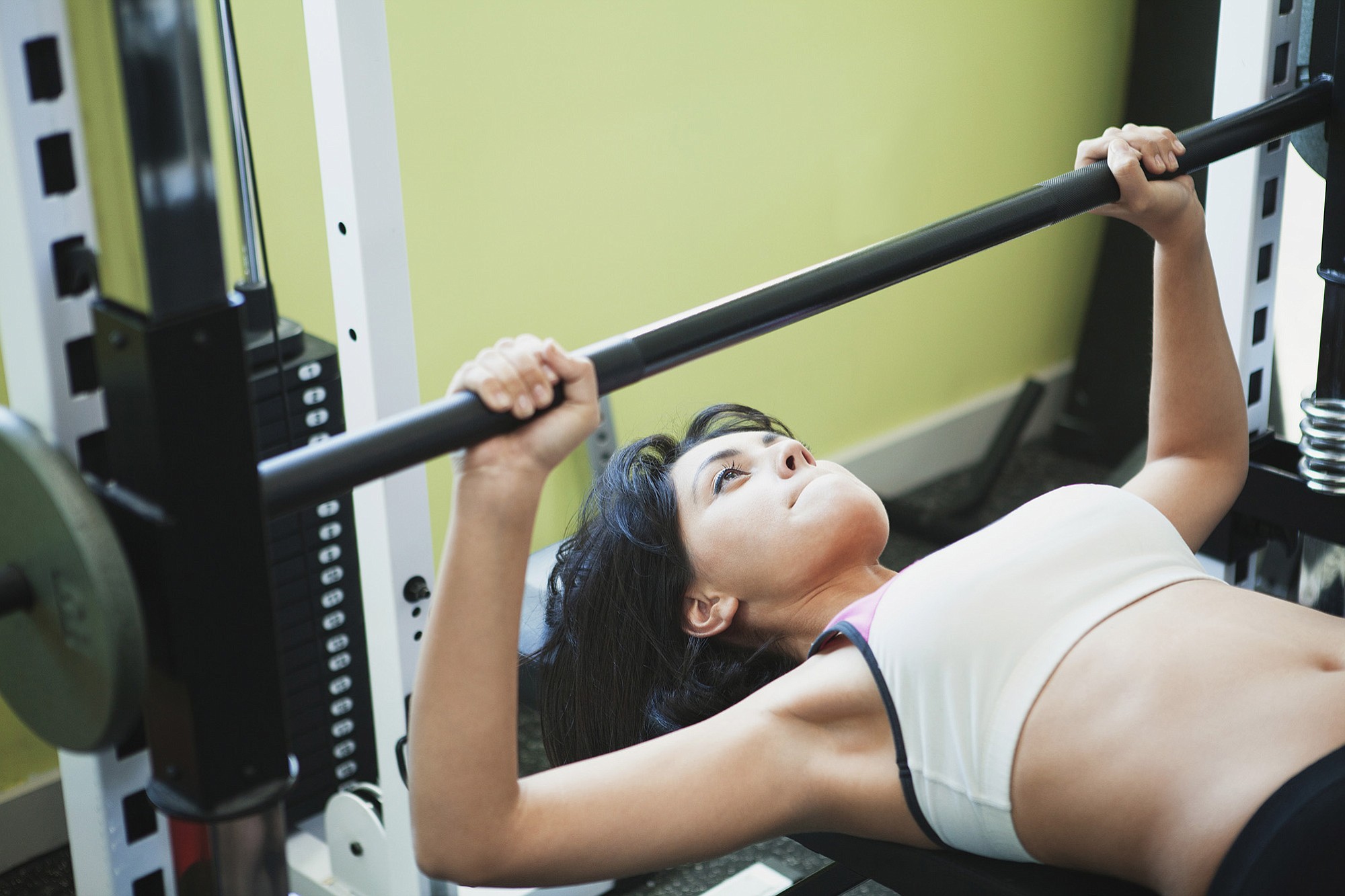While at the gym, don't hog several machines or weights at once.