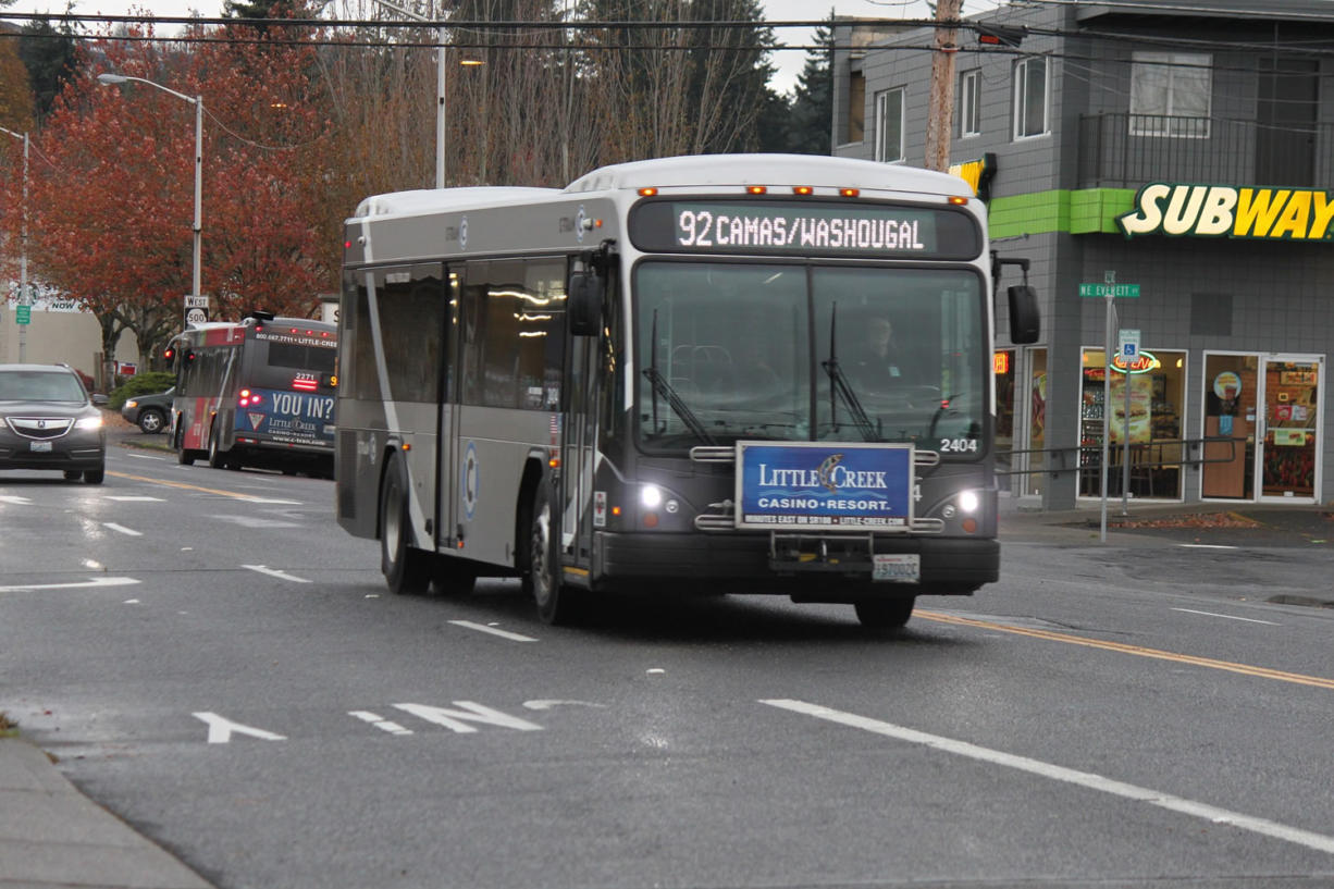 C-Tran's Route 92 serves  Camas and Washougal. These two cities will now have their own representatives on the C-Tran Board of Directors. Previously, Camas and Washougal shared one seat. The Composition Review Committee voted on the issue last week.