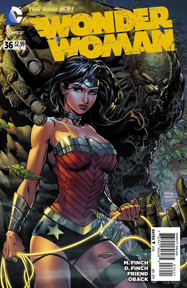 DC Comics
David and Meredith Finch introduce their new Wonder Woman. Meredith will take over writing duties on the Wonder Woman comic for DC Comics, while David will provide the artwork.