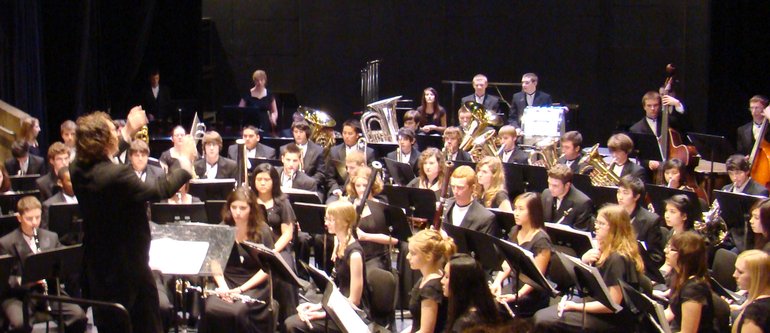 The Mountain View High School band brought home honors from the Columbia Basin College Band Festival April 15-16.