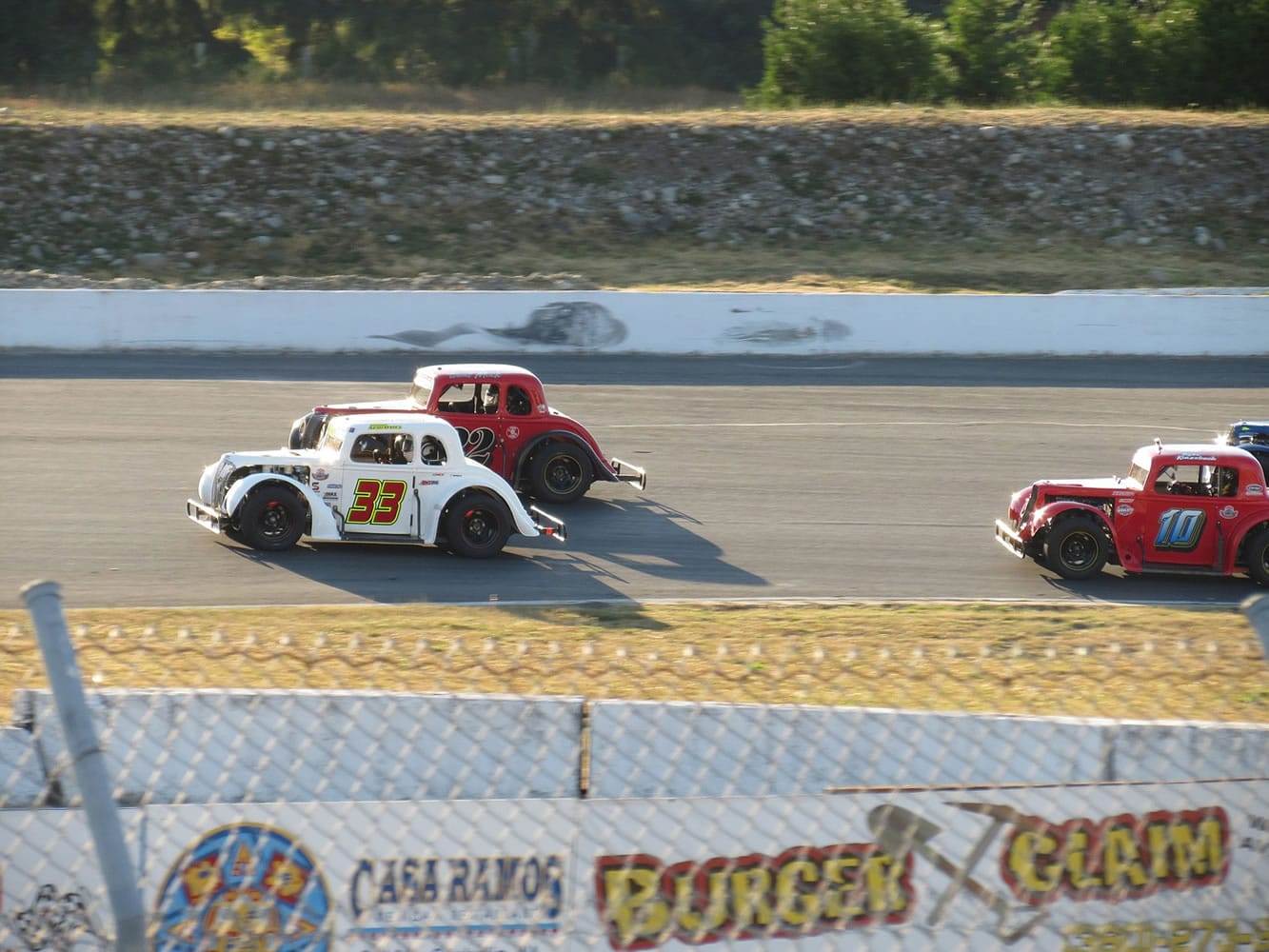 Brooke Schimmel of Woodland drives the No. 33 at Legend Race Car Series races at South Sound Speedway near Rochester.