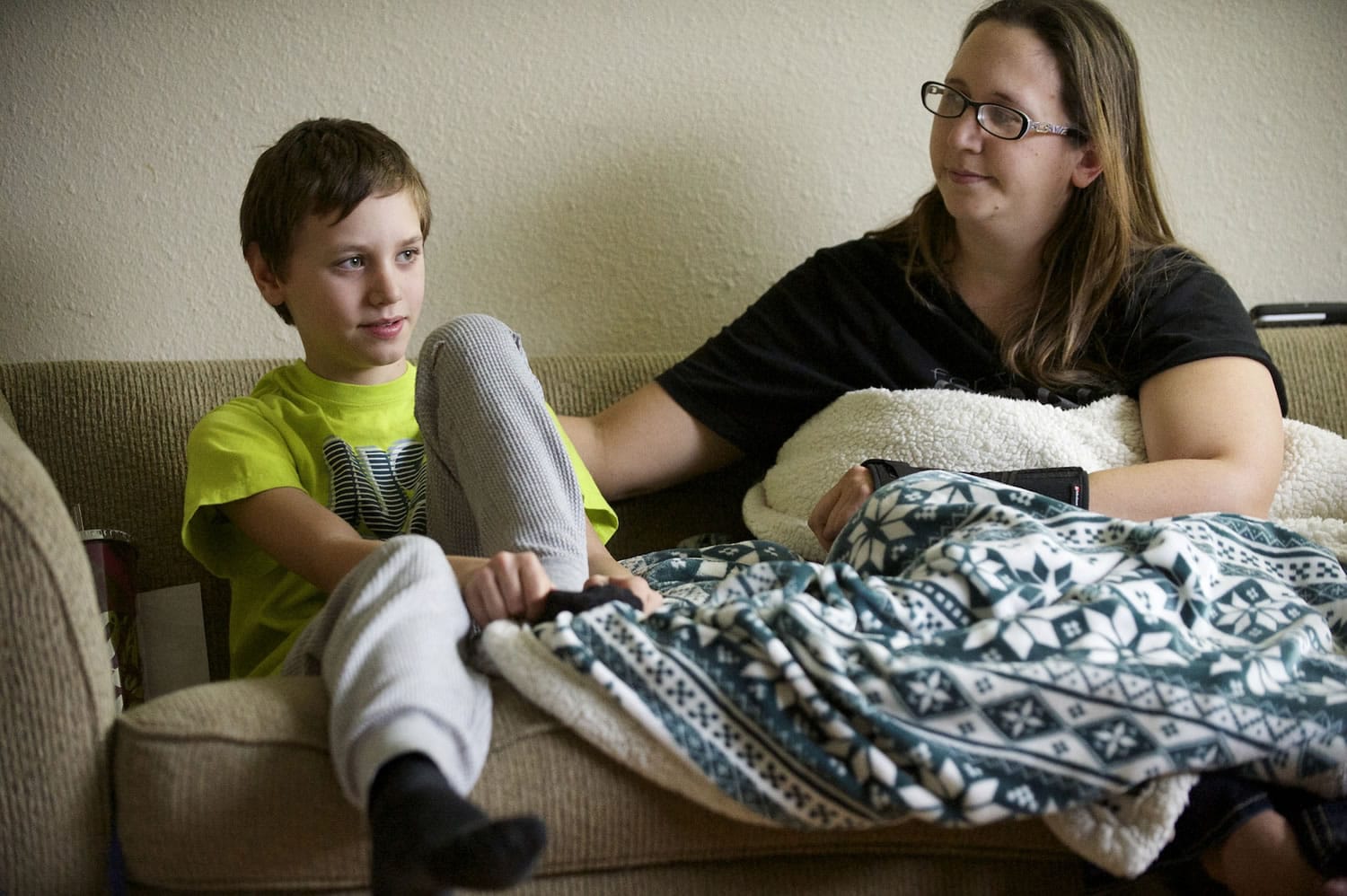 Ericka Gorremans and her son Clayton Andison, 11, are both recovering physically and emotionally from a Feb.