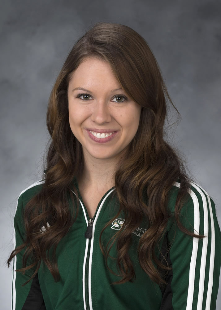 Kayla Wonderly, Sacramento State University gymnastics.