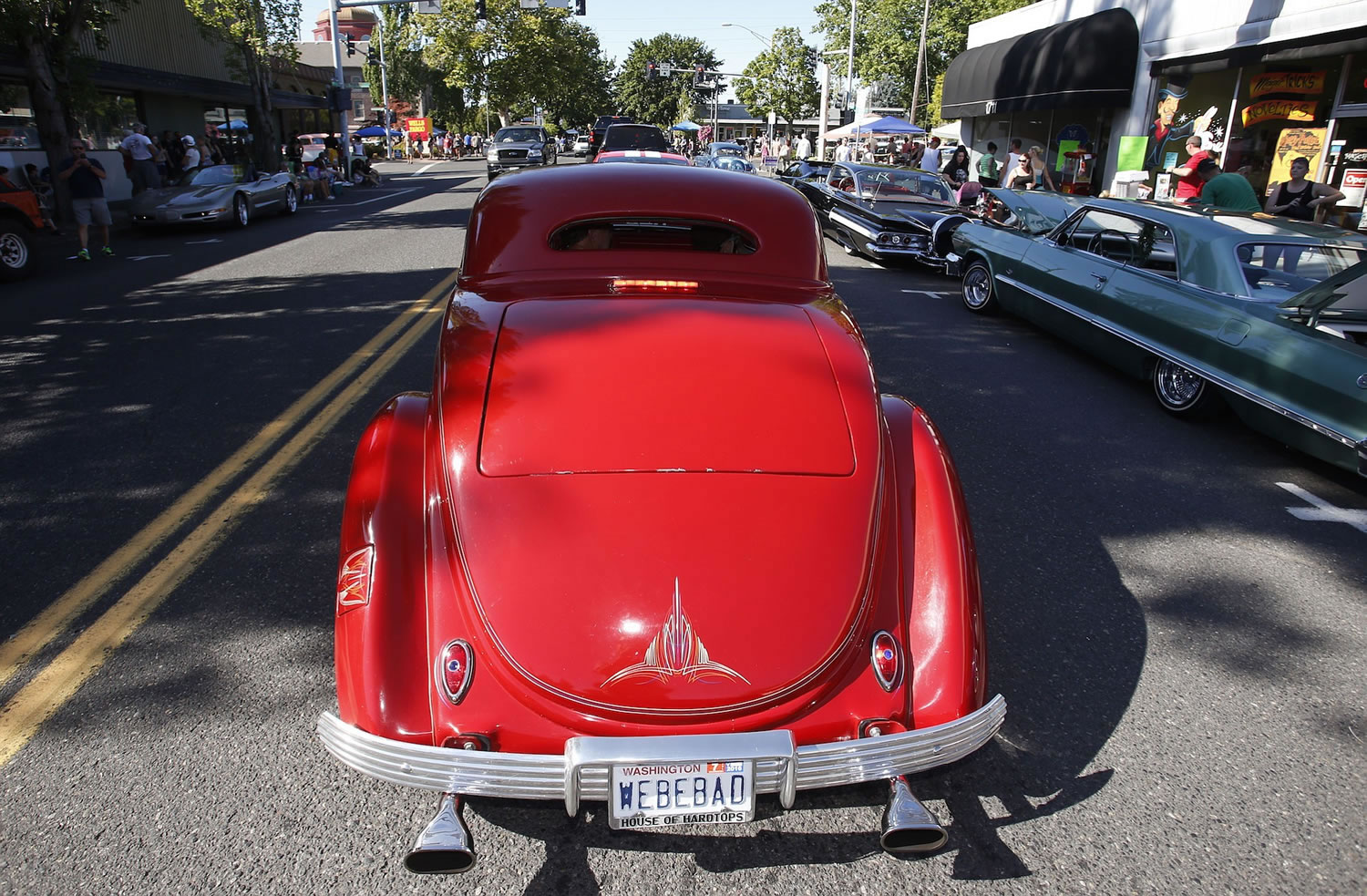 Annual Cruisin' the Gut event brings thousands of folks out to admire a day-long parade of classic cars up and down Main Street.