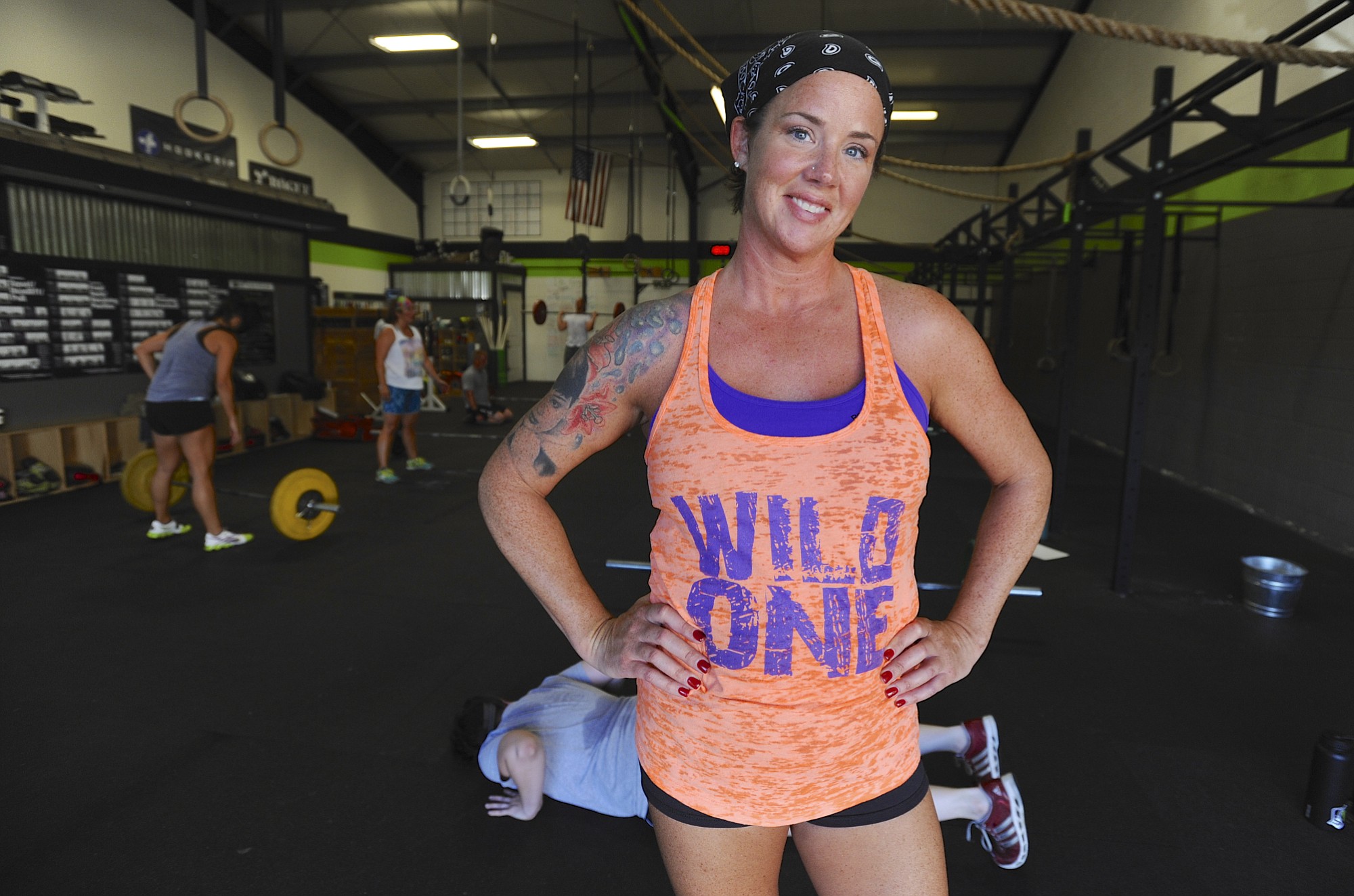 Susan Gotshall, 43, said CrossFit put her the best position -- physically, mentally and emotionally -- to go through her breast cancer diagnosis, surgery and recovery.