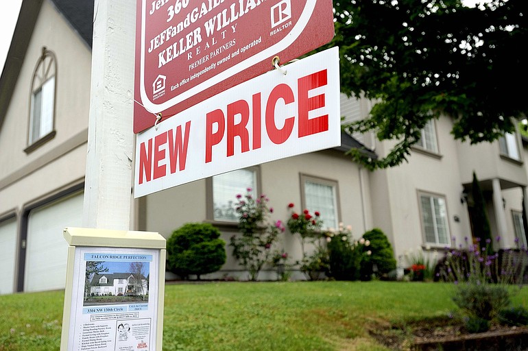 Clark County home sales stabilized in January compared to last year, but prices were sharply lower.