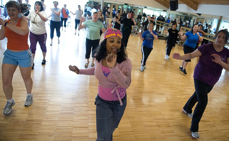 Vancouver fitness instructor Rachelle Wish is putting on a Zumba party at Luepke Senior Center Feb.