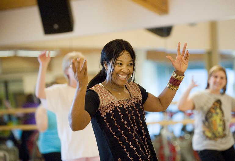 Rachelle Wish started teaching Masala Bhangra at Marshall Community Center in Vancouver in January. The workout combines Bollywood moves with bhangra, a folk dance from the northern Indian state of Punjab.