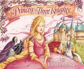 Karen Kingsbury's fourth children's book, &quot;The Princess and the Three Knights,&quot; came out in September 2009 in hardcover.