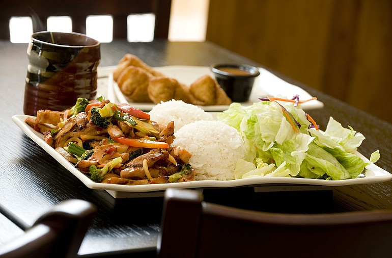 The Hot &amp; Spicy Chicken is one of KC Teriyaki's specialties.