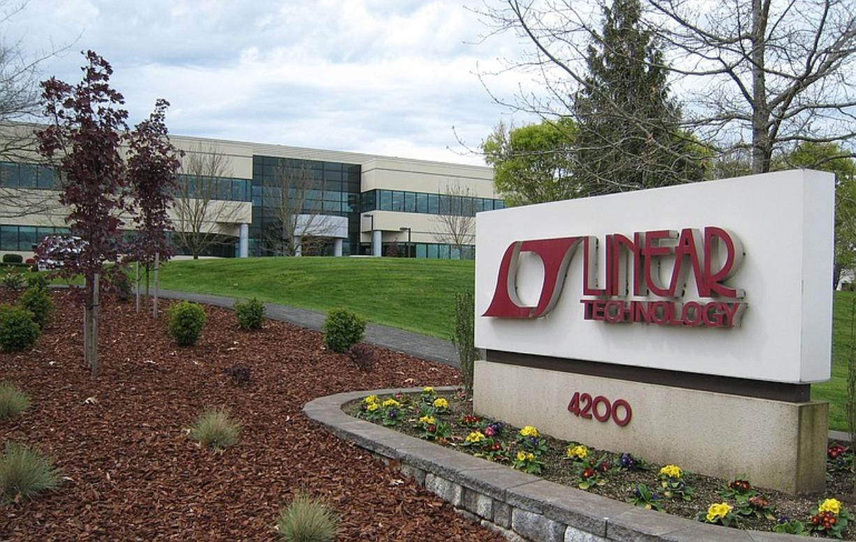 Linear Technology in Camas is an example of electronics manufacturing, a field that added 100 jobs in Clark County in April.