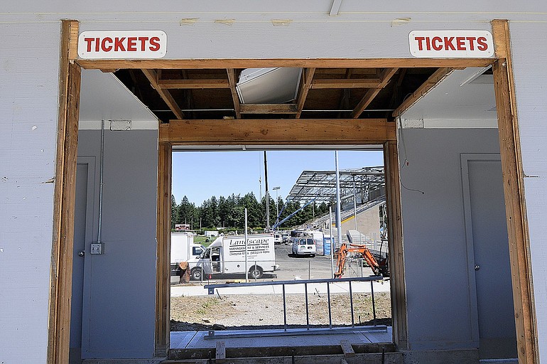 The new Doc Harris Stadium will open its ticket window for the first time this fall.