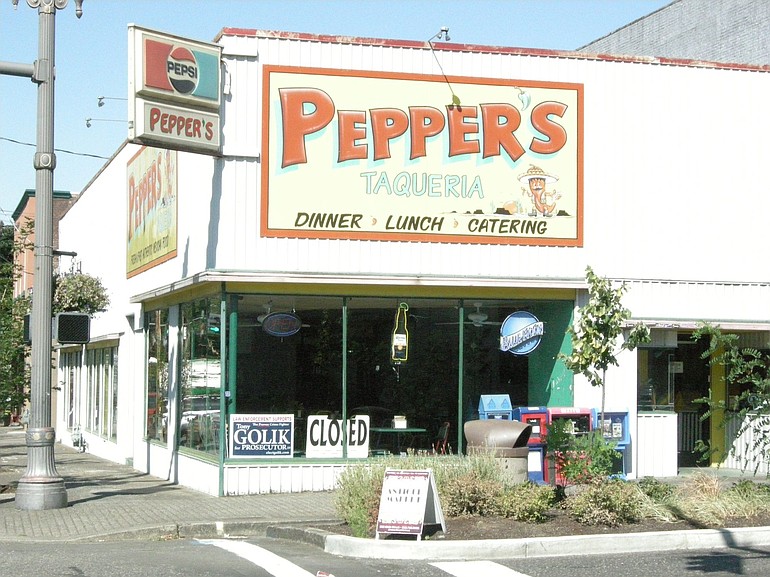 Pepper's Taqueria, the home of the four-foot-long burrito and its sombrero-wearing pepper promoter, opened 17 years ago as one of the few restaurants that catered to the downtown Vancouver lunch crowd.